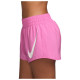 Nike Γυναικείο σορτς One Swoosh Dri-FIT Mid-Rise 3'' Brief-Lined Shorts